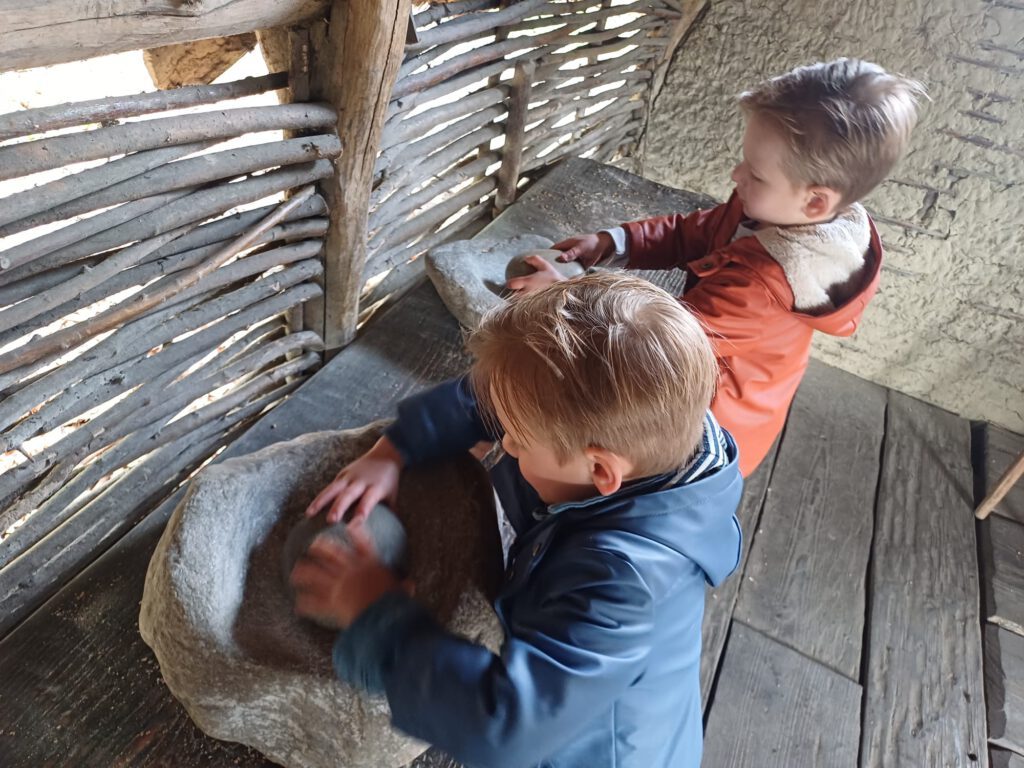 Meel malen en brood bakken